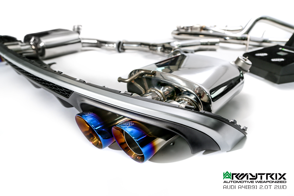 New Product – Audi A4 B9 2.0T Exhaust | ARMYTRIX USA – Exhaust Systems
